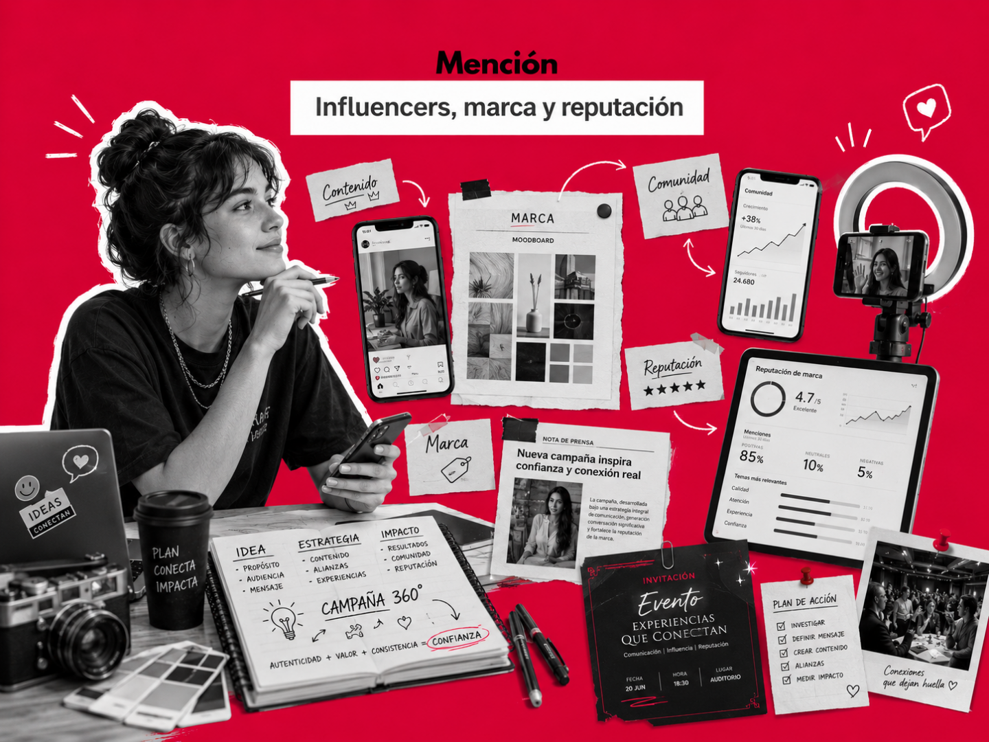 Menci&oacute;n en Influencers, Marca y Reputaci&oacute;n